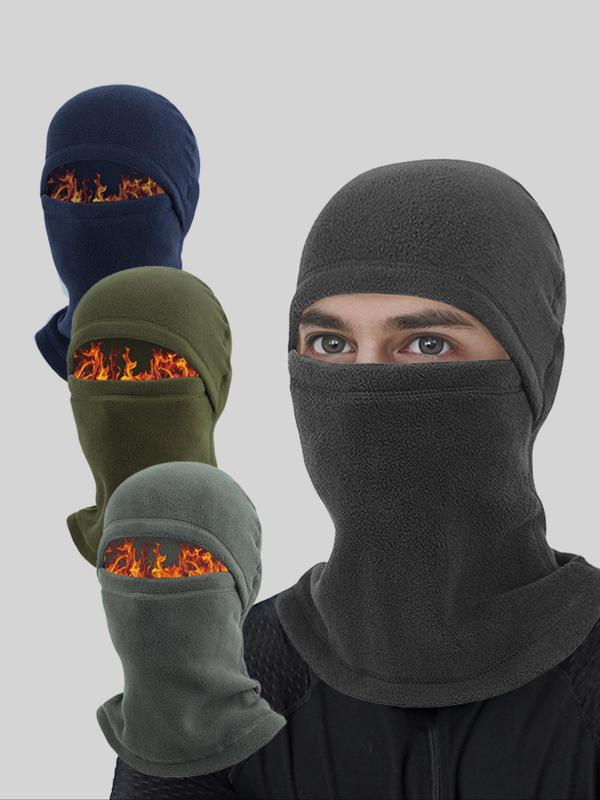 Winter Warm Balaclava, Windproof Elastic Face Mask, Outdoor Sports Face Cover for Motorcycle Riding & Outdoor Activities