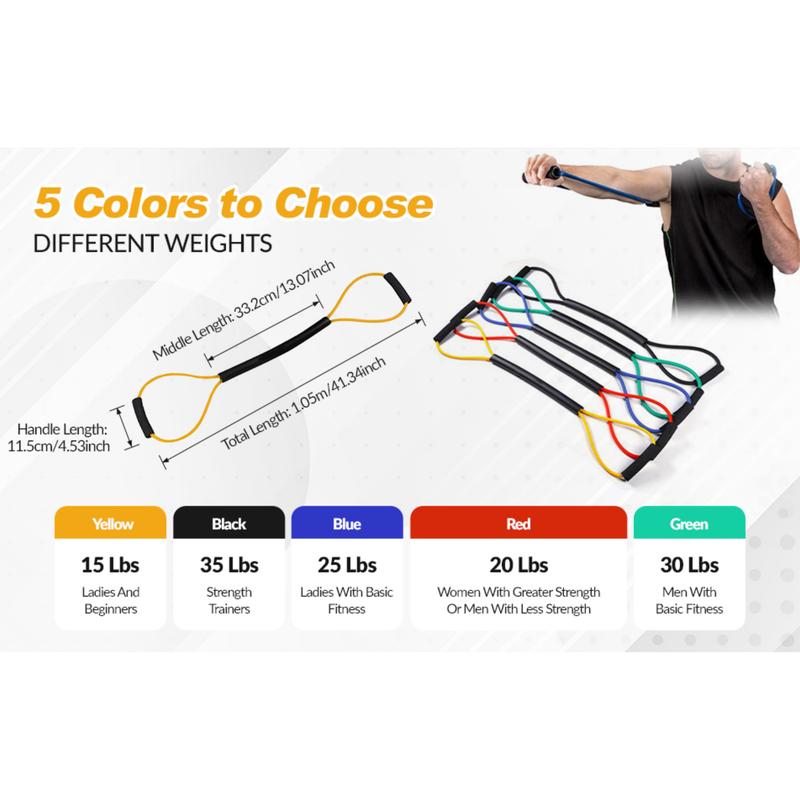 Boxing Resistance Band, Training Band, Elastic Resistance Strength Tension Rope, Fitness for Boxing Kickboxing Gym Workout[INS HOT SALE]