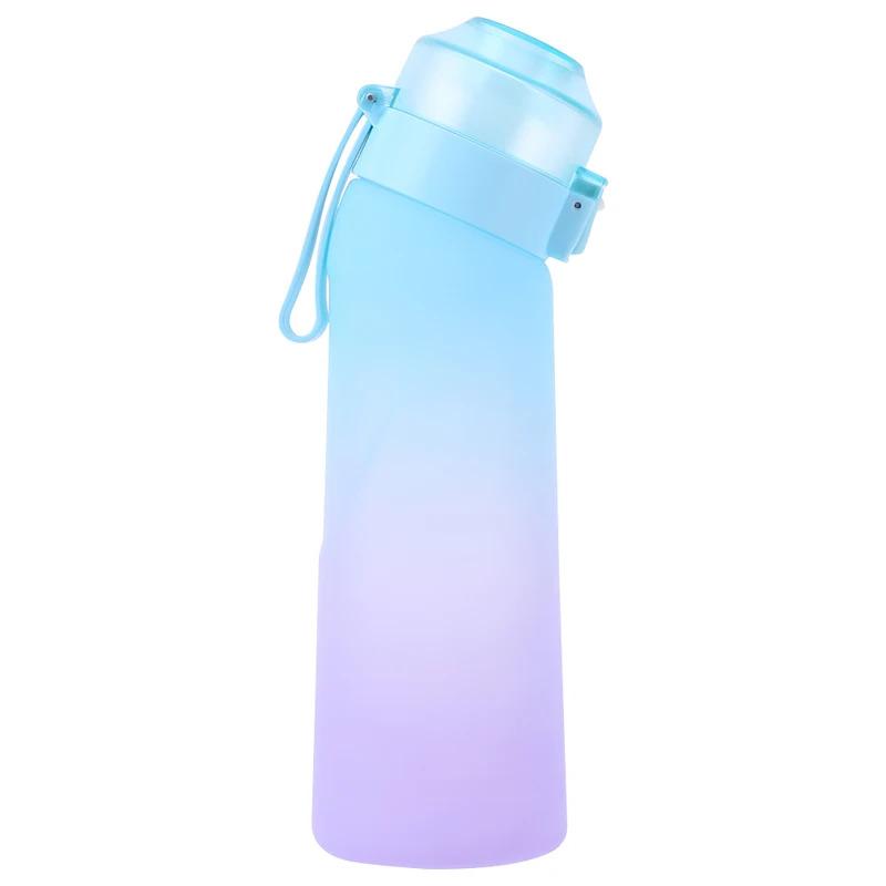 650ml Air Water Bottle with 7 Flavour Pods BPA Free,0 Sugar 0 Calorie Sports Water Bottles Drinking Cup for Fitness, Outdoor