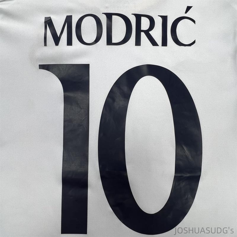 2324 Modric NO.10 Home White Soccer Jersey