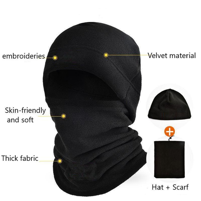 Windproof Hat Windproof Face Mask Polar Fleece Balaclava Hood Face Mask For Cycling Skiing, And Stay Warm And Protected Party Hat christmas gift