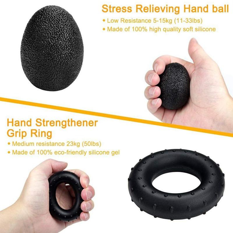 1 Set Grip Strengthener Forearm Strengthener Hand Grips Strengthener Kit - Adjustable Resistance