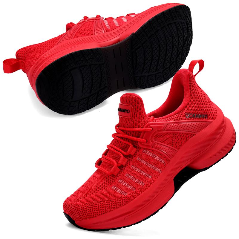 Womens Walking Shoes Slip On Breathable Mesh Running Shoes