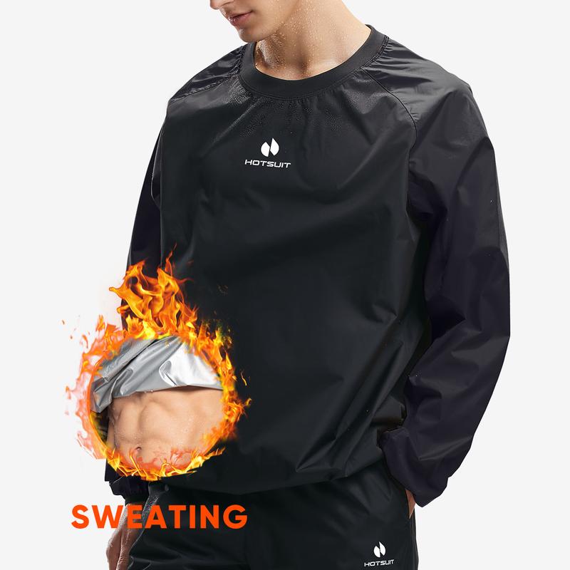 HOTSUIT Sauna Suit Women Men Anti Rip Sweat Suits Gym Boxing Workout Jackets