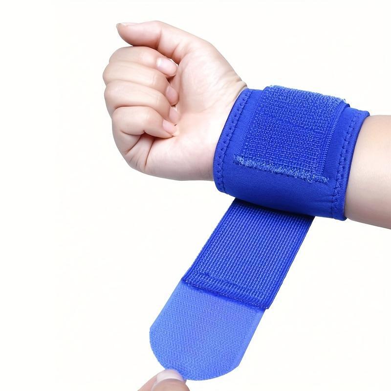 Sports Wrist Guard, 2 Counts Polyester Fiber Men's and Women's Protective Equipment, Thin Bandage, Wrist Guard, Badminton Guard, Wrist Fitness Assist Belt