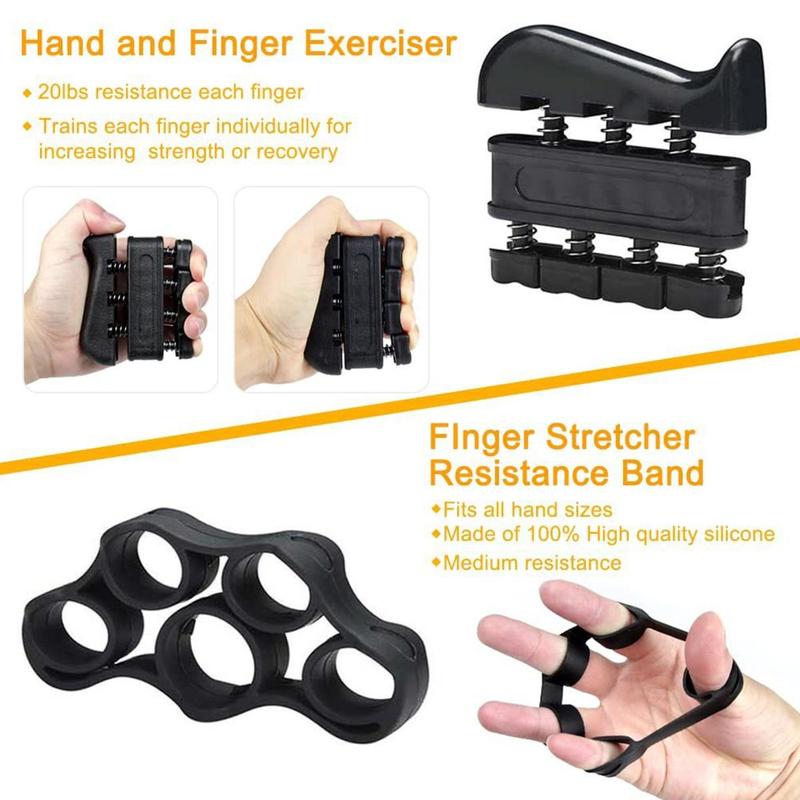 1 Set Grip Strengthener Forearm Strengthener Hand Grips Strengthener Kit - Adjustable Resistance