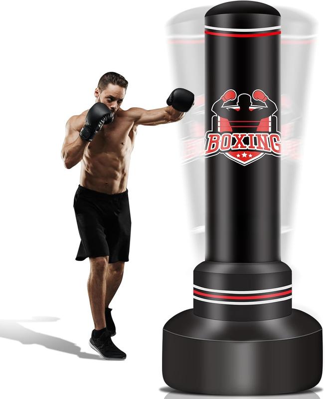 Heavy Boxing Bag with Stand for Adult Teens, 70