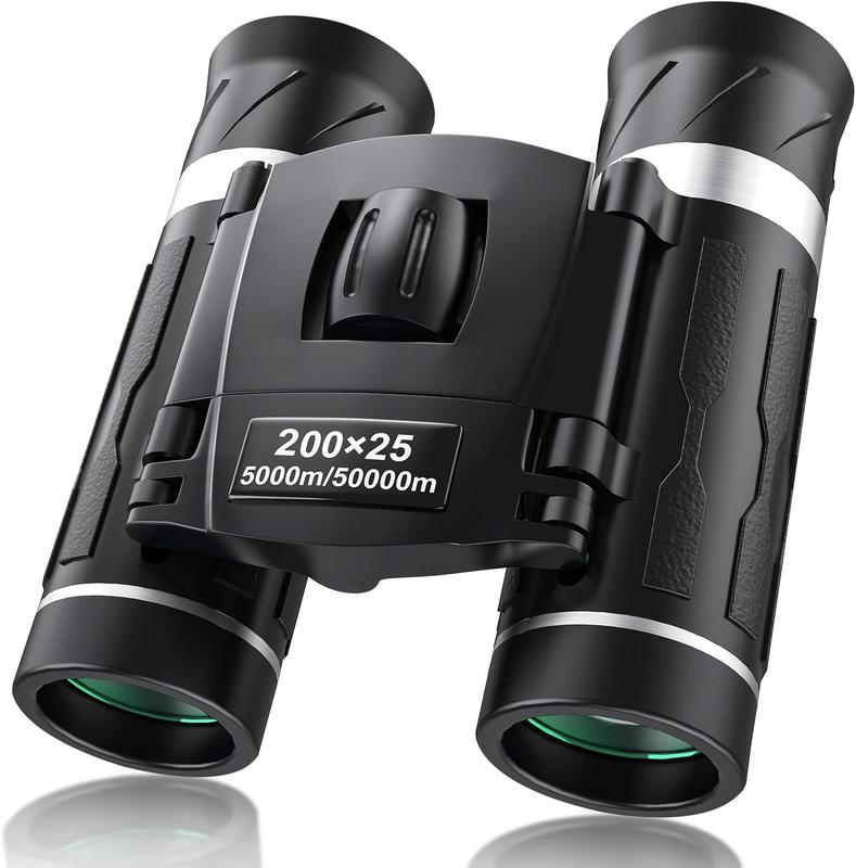 200x25 Compact Binoculars for Adults and , High Powered Mini Pocket Binoculars, Waterproof Small Binoculars for Bird Watching, Hunting, Concert, Theater, Opera, Traveling, Sightseeing