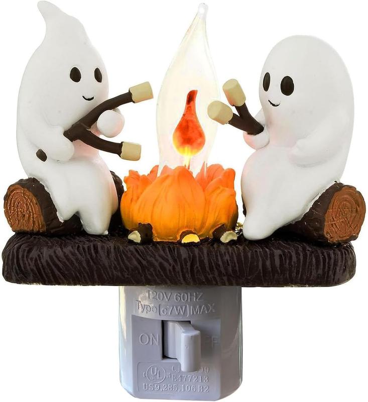 Ghost Campfire Flicker Night Light - Perfect for Camping and Relaxation