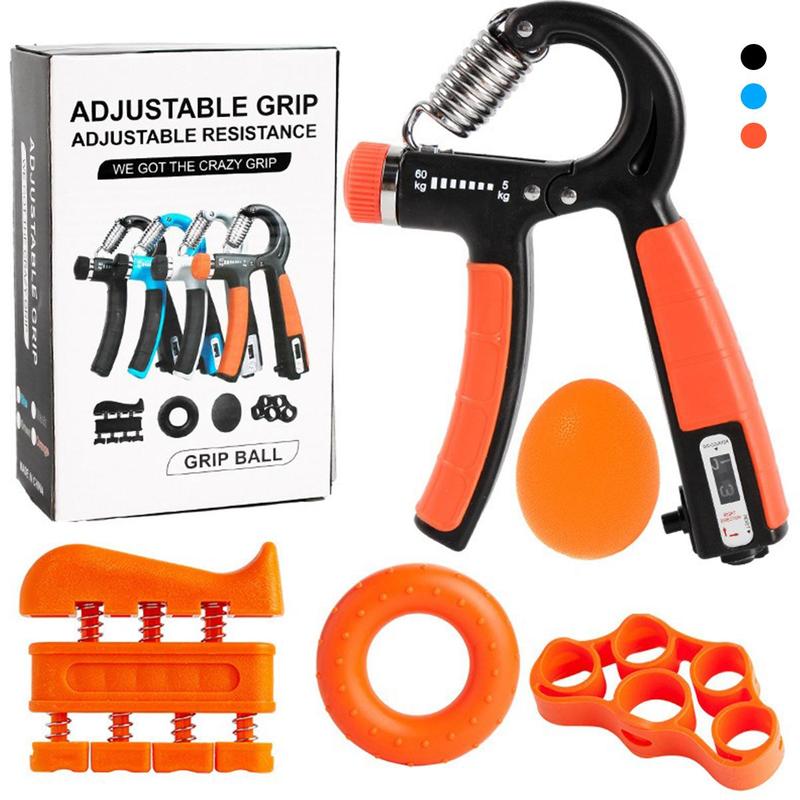 1 Set Grip Strengthener Forearm Strengthener Hand Grips Strengthener Kit - Adjustable Resistance