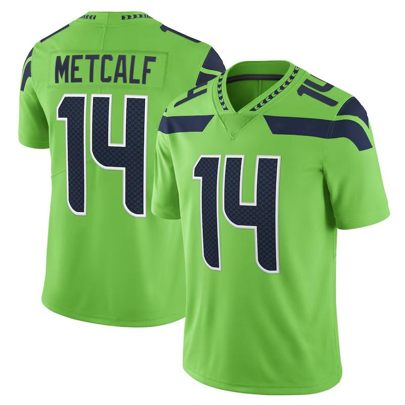 Walker III #9 Seahawks Jersey, Metcalf #14, Lockett #16, Woolen #27, Smith #7 - Seahawks Limited Jersey - Personalized Seahawks Limited Edition Jersey