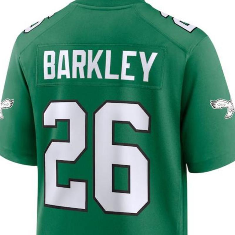 Men's Eaglle Green Football Team Jersey, Barkley Football Jersey Shirt, Gift For Football Fan, Gift For Him, Gift For Boyfriend