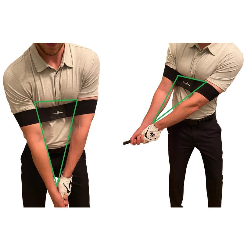 Golf Swing Training Aid - Swing Correcting Arm Band