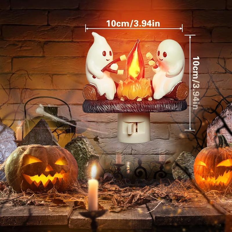 Ghost Campfire Flicker Night Light - Perfect for Camping and Relaxation