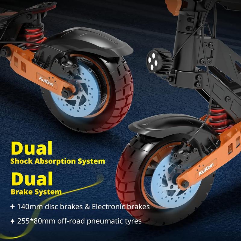 KUKIRIN G2 Max Electric Scooter - 49 Miles Range & 34 Mph Max Speed - 960WH Power - 1000W Motor