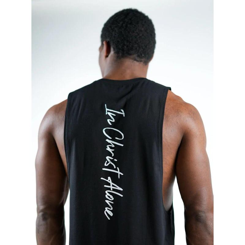 In Christ Alone Cut-Off (sleeveless fitness tee)