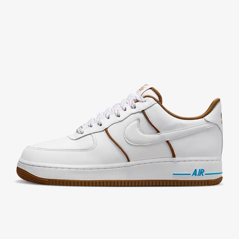 Nike Air Force 1 Low '07 White Light British Tan FN5757-100 Mens Fashion Sneakers New