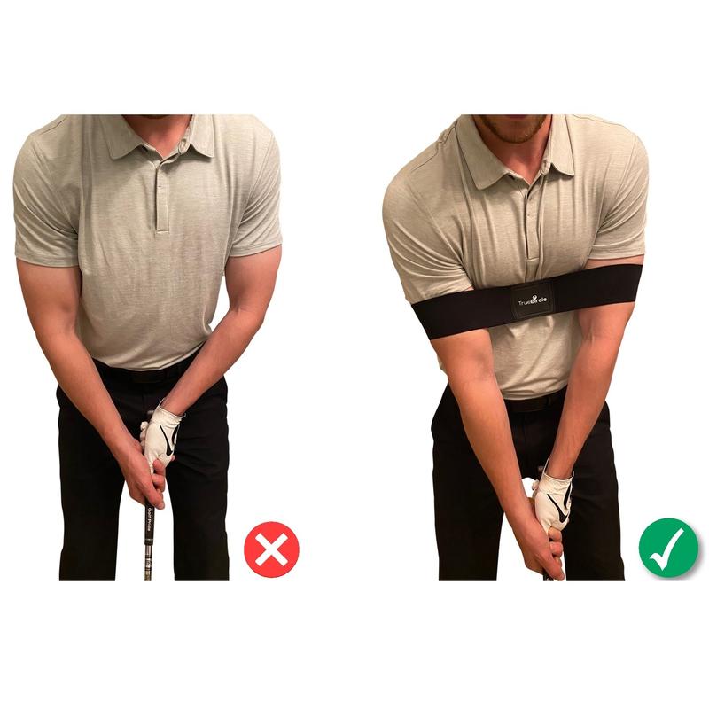 Golf Swing Training Aid - Swing Correcting Arm Band