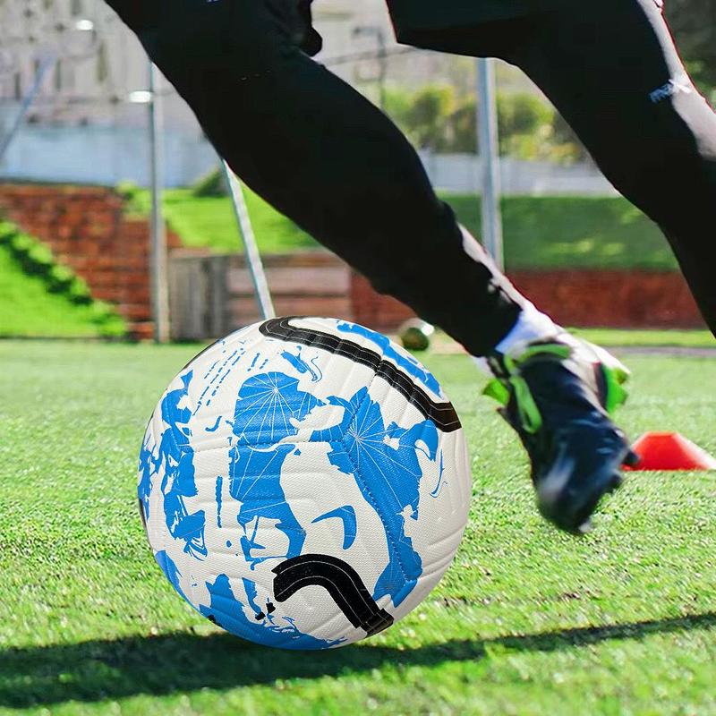 Size 5 Soccer Ball, Professional PU Material Football, Football Training Ball for Indoor Outdoor Training Entertainment Games