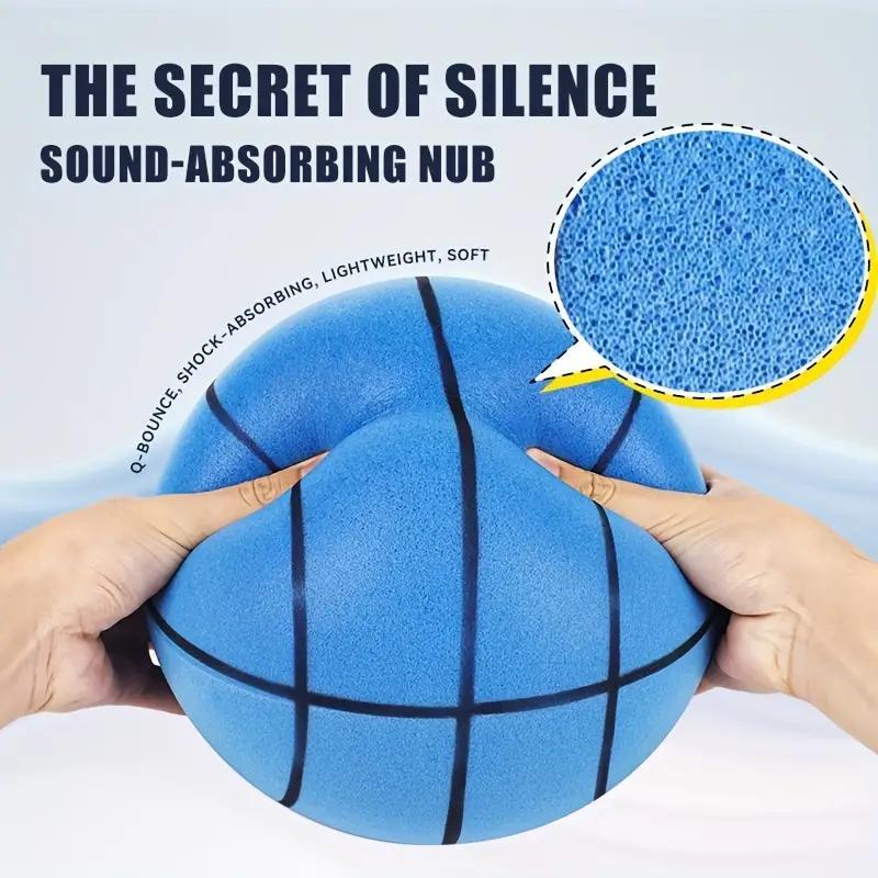 Summer Silent Basketball, Indoor Training Foam Silent Basketball, Low Noise Basketball for Indoor Activities, Practical Silent Ball, Birthday Gifts, Silent Basketball