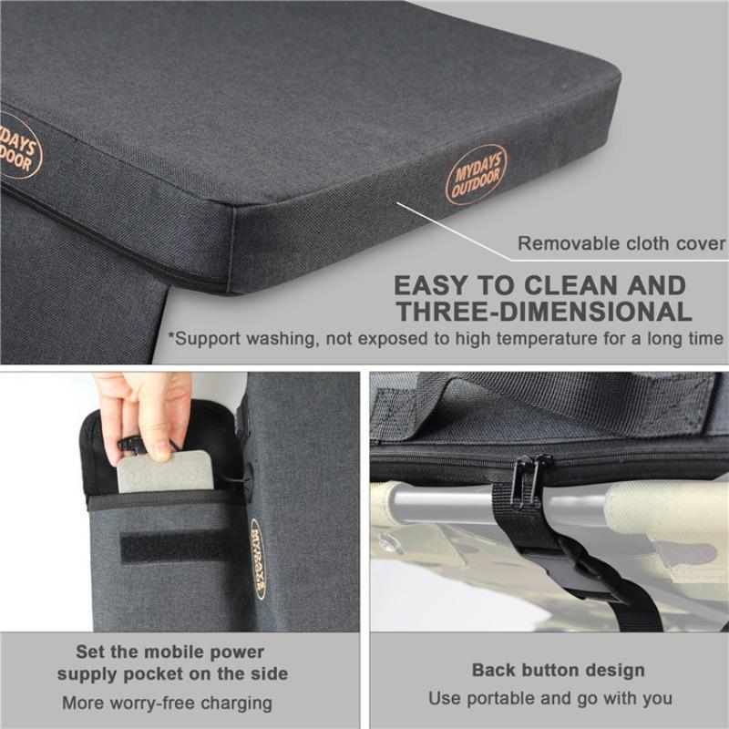 Camping Heating Seat Cushion, Outdoor Camping USB Heating Seat Cushion, Autumn & Winter Anti-freeze Heating Pad for Camping, Hiking, Outdoor, Christmas Gift