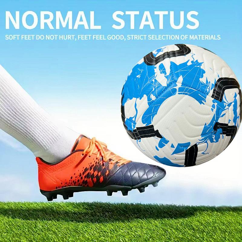 Size 5 Soccer Ball, Professional PU Material Football, Football Training Ball for Indoor Outdoor Training Entertainment Games