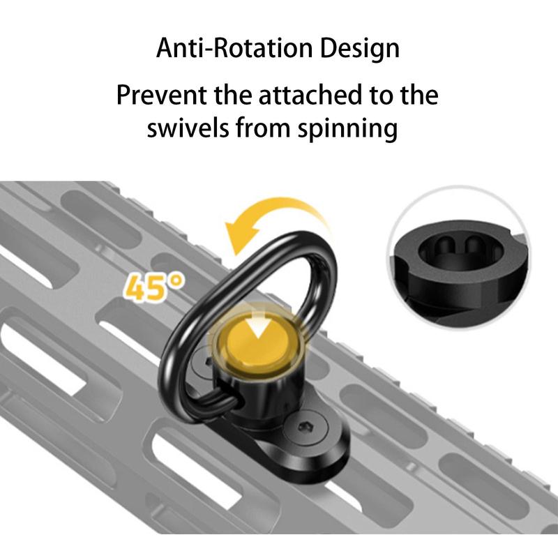 Outdoor Rope Rotation Bracket, 2 Counts Durable Rope Rotation Bracket, Outdoor Accessories for Two-point Rope