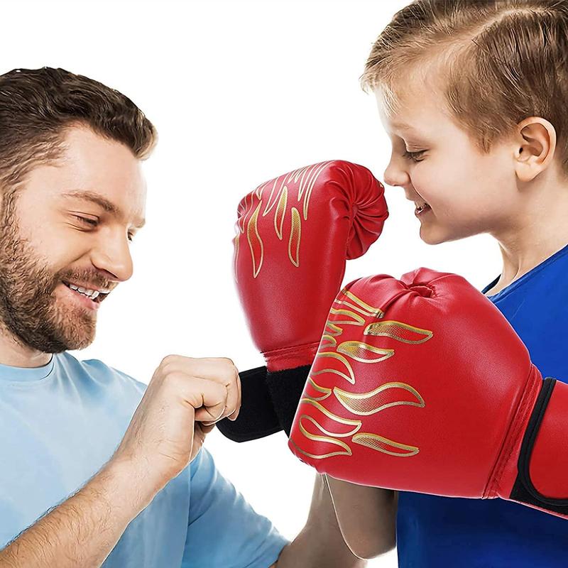 Children's Boxing Gloves (1 Pair), Kids Training Boxing Gloves, Elementary Boxing Training Gloves, Summer Punching Gloves, Training Gloves for Muay Thai Kickboxing, Christmas, Christmas Gift