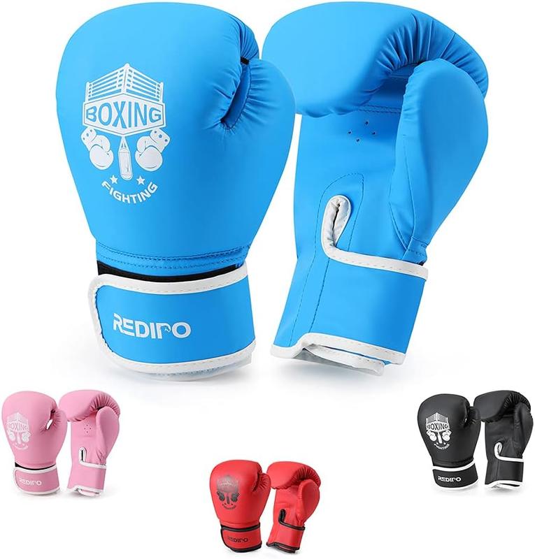 Kids Boxing Gloves, Sponge Foam Training Sparring Gloves Thai Kick Boxing for Kid and Youth, Suitable for Boys and Girls Age 3 to 12 Years