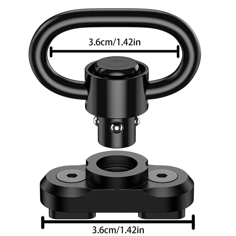 Outdoor Rope Rotation Bracket, 2 Counts Durable Rope Rotation Bracket, Outdoor Accessories for Two-point Rope