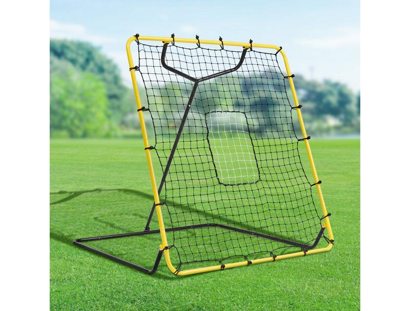 VEVOR Baseball & Softball Rebounder Net 4x4.5 Ft, Adjustable Pitch Back