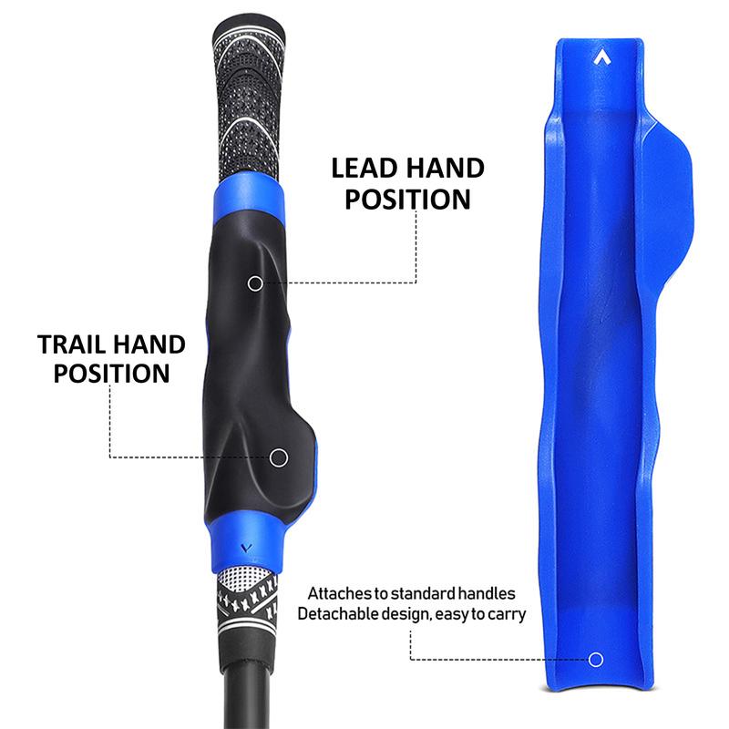 New Golf Grip Trainer-Portability, Golf Swing Training Aid, Correct Hand Position & Grasp, Golf Swing Trainer Learn Correct Grip Posture