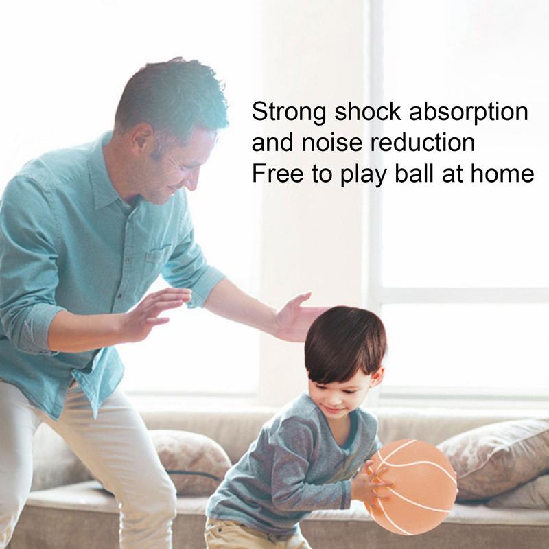 Silent High Rebound Basketball for Indoor Kids Dribbling Training | Low Noise Foam Bouncy balls