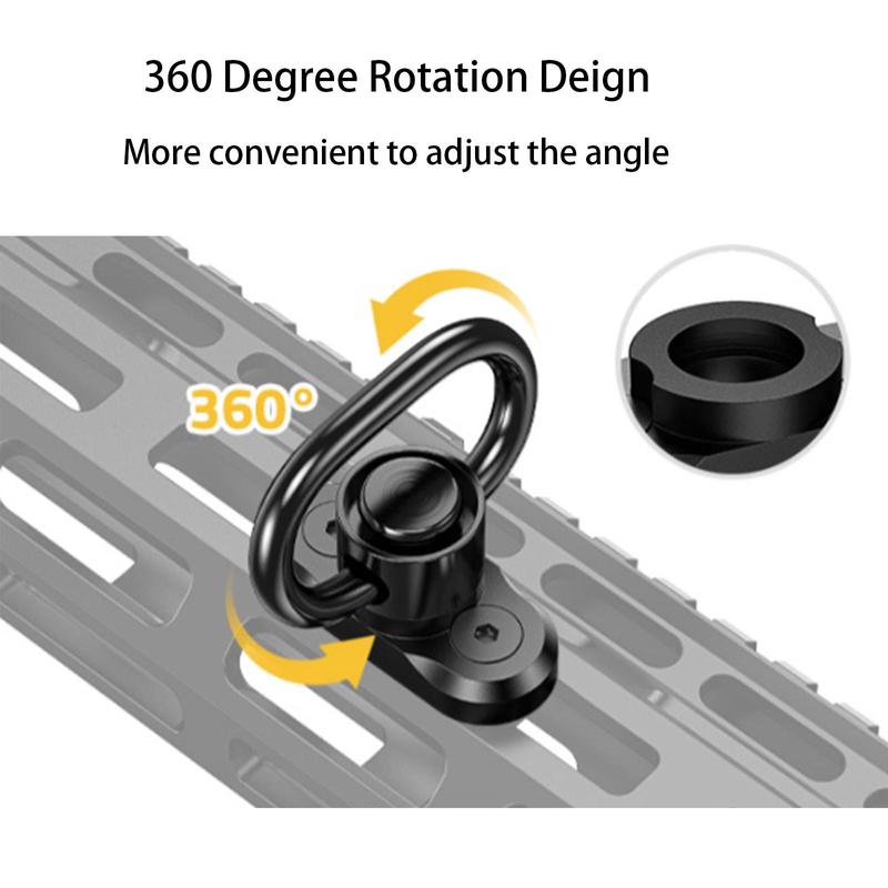 Outdoor Rope Rotation Bracket, 2 Counts Durable Rope Rotation Bracket, Outdoor Accessories for Two-point Rope