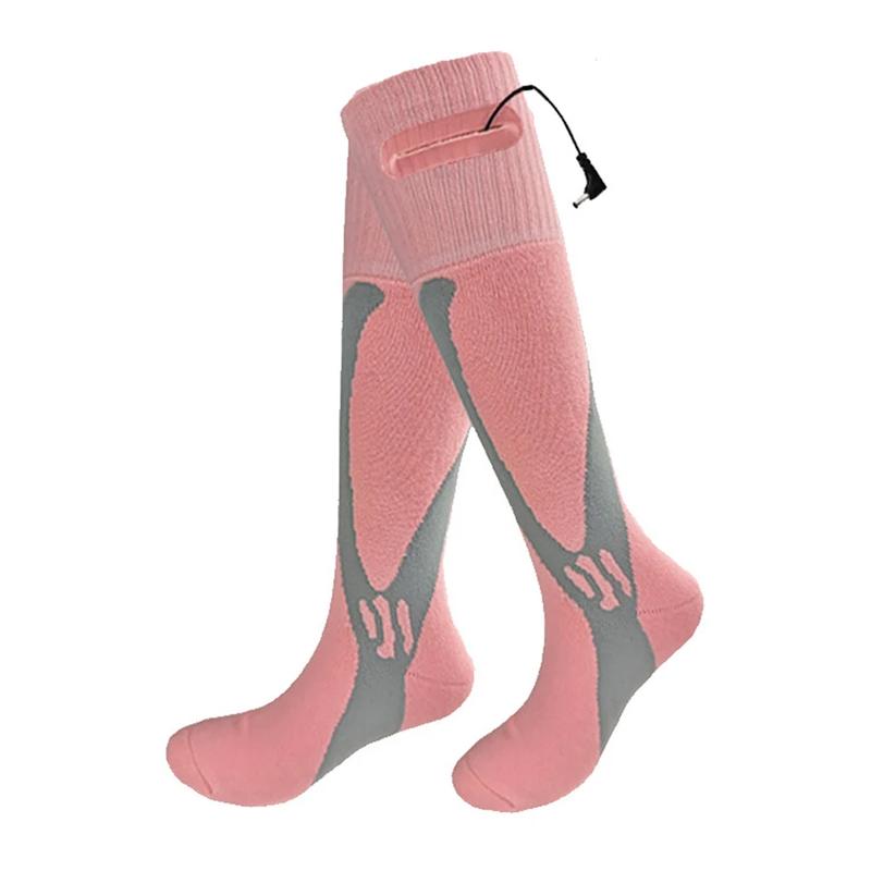 Electric Heated Socks Electric Heating Socks Breathable Rechargeable Skiing Sock Outdoor Sport Socks for Fishing Cycling Hunting