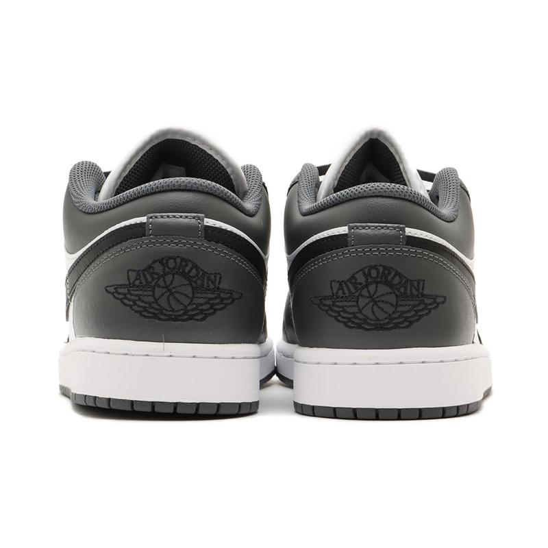 Nike Air Jordan 1 Low Iron Grey 553558-152 Men's Fashion Sneaker New