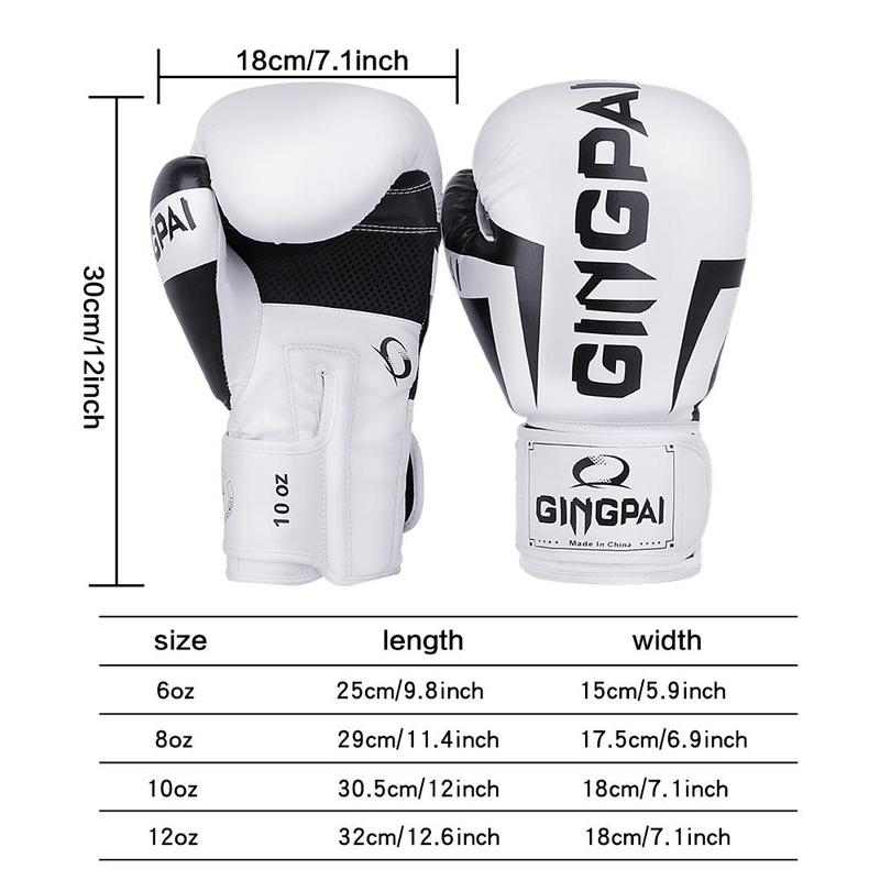 Summer Boxing Gloves, 1 Pair Professional Boxing Gloves, Breathable Sanda Sandbag Gloves, Thickened Wear-resistant Boxing Training Gloves for Adults Children Men Women, Boxing Equipment, Home Gym Exercise Equipment