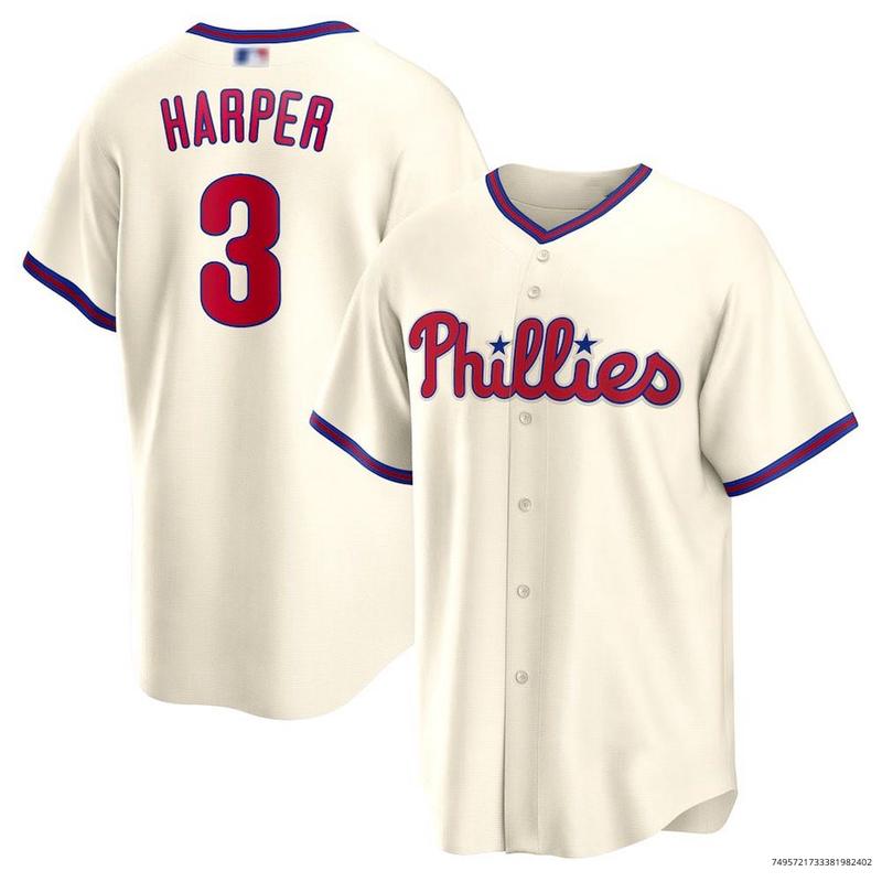 Br.yce Ha.rper Philadelphia Baseball   Kid Youth All-over Print Unisex Baseball Jersey