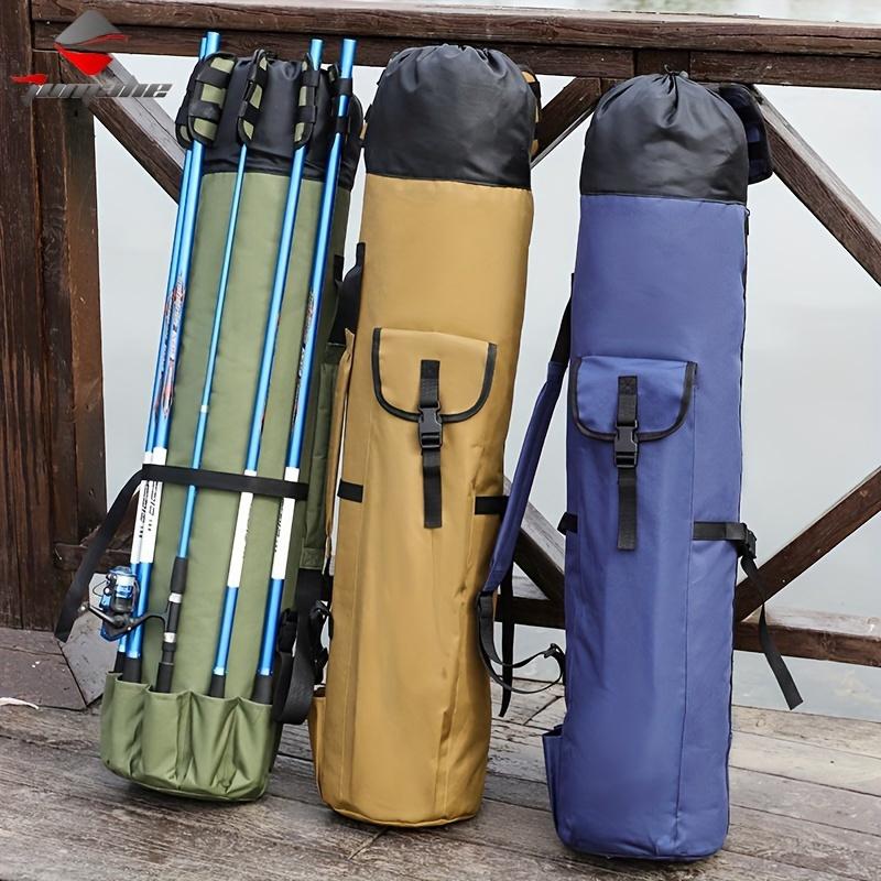 Waterproof Fishing Rod Bag with Pole Rack, Multifunctional Storage Box, Suitable for Women's Fishing Equipment, Ideal for Gifts