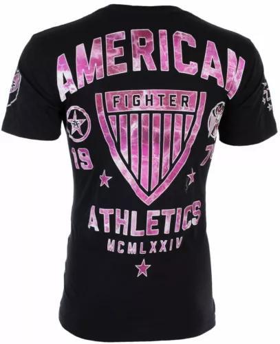 AMERICAN FIGHTER Men's T-Shirt SANTA CLARA Athletic Biker MMA