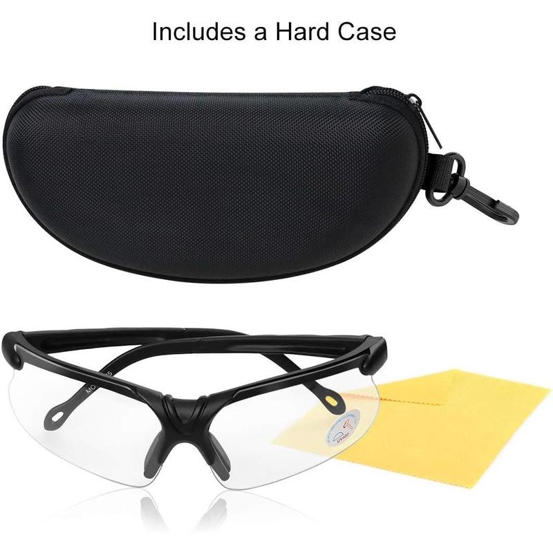 The Shooting Glasses with Case Anti Fog Hunting Safety Glasses for Men Women