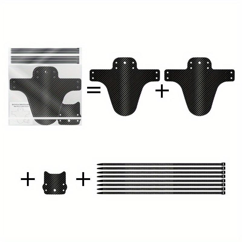 Bicycle Mudguard Kit, Bicycle Front & Rear Mudguard with Mounting Accessories, Bicycle Fender Accessories for Outdoor Cycling, Christmas Gift