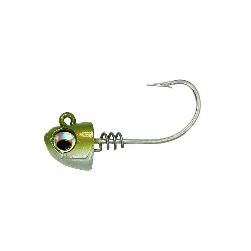 NLBN - No Live Bait Needed Screw Lock Jig Heads for 5