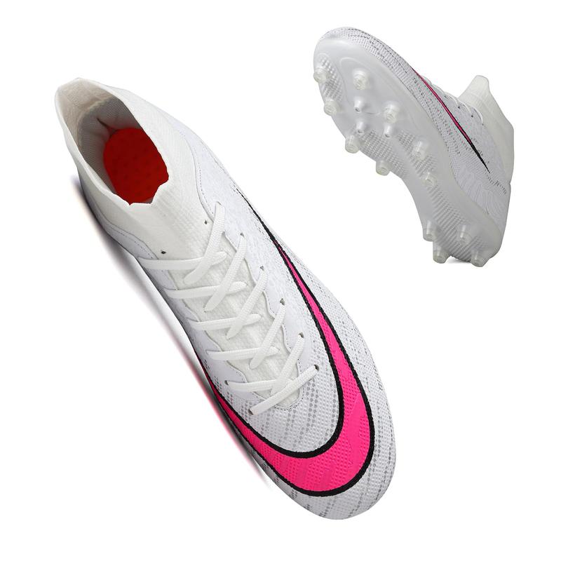 Men's Soccer Cleats Lightweight Football Cleats Professional Training High-top Soccer Shoes