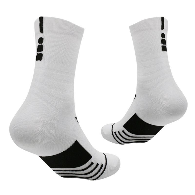 3 Pairs Of Sports Socks, Men's Outdoor Leisure Breathable Sports Running Socks