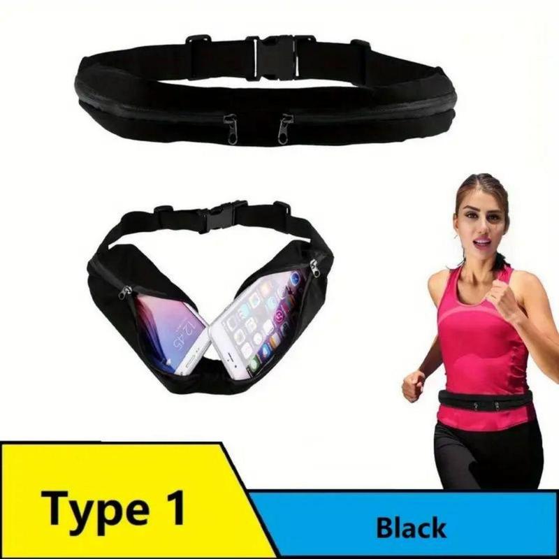 Running Waist Bag, Waterproof Adjustable Running Belt Bag, Sports Waist Bag for Running Cycling