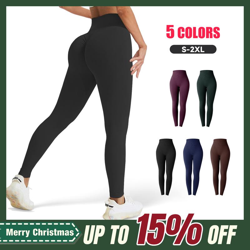 VICONOW Leggings for Women - Black Leggings High Waist Tummy Control Yoga Pants for Gym Workout Athletic Running