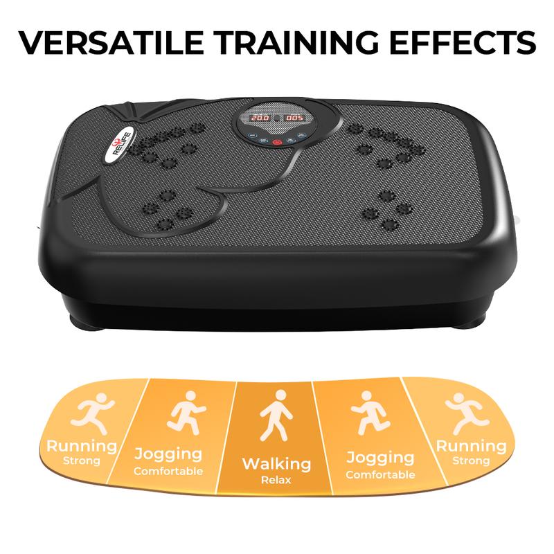 2024Vibration Plate, Fitness Platform Exercise Machine, Vibrating Lymphatic Drainage, Full Body Workout, Vibrate Stand Shake Board Sport Gym for Women