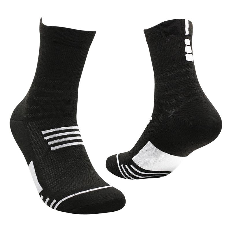 3 Pairs Of Sports Socks, Men's Outdoor Leisure Breathable Sports Running Socks