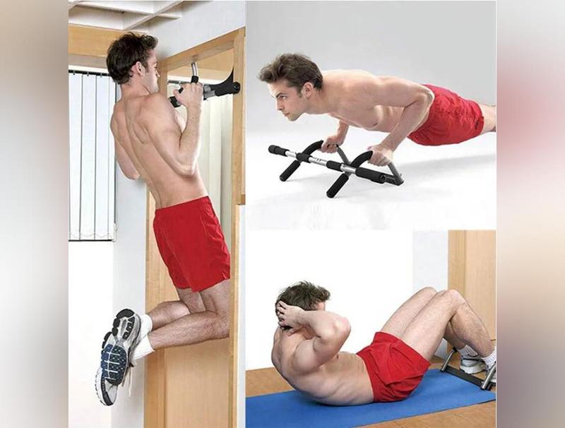 Adjustable Chin up Bar Exercise Home Workout Gym Training Door Frame Horizontal Pull up Bar Sport Fitness Equipments